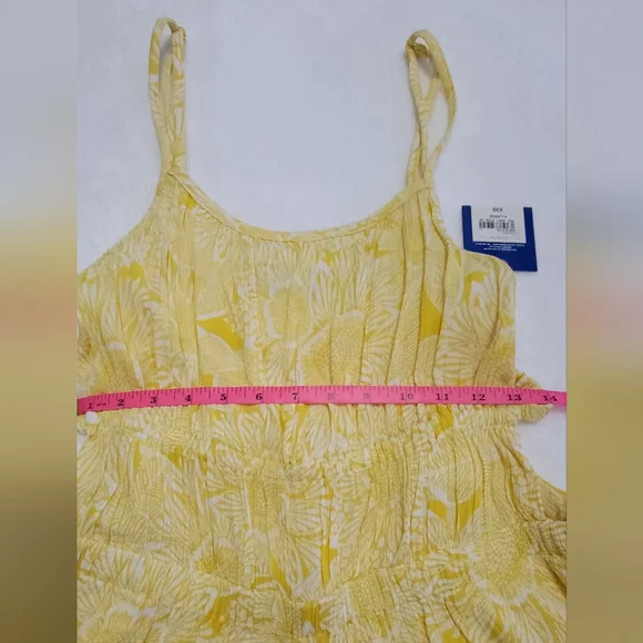 Arizona Jeans Co. Sunflower Print Romper NWT - Picture 11 of 11